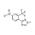 1-Methyl-3-[4-nitro-2-(trifluoromethyl)phenyl]-1H-1,2,4-triazole