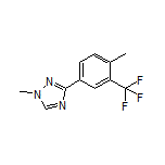 1-Methyl-3-[4-methyl-3-(trifluoromethyl)phenyl]-1H-1,2,4-triazole