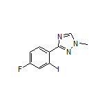 3-(4-Fluoro-2-iodophenyl)-1-methyl-1H-1,2,4-triazole