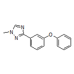 1-Methyl-3-(3-phenoxyphenyl)-1H-1,2,4-triazole