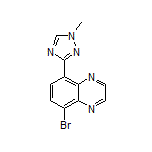 5-Bromo-8-(1-methyl-1H-1,2,4-triazol-3-yl)quinoxaline