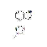 4-(1-Methyl-1H-1,2,4-triazol-3-yl)indole