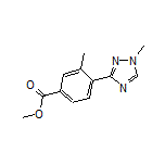 Methyl 3-Methyl-4-(1-methyl-1H-1,2,4-triazol-3-yl)benzoate