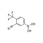 3-Cyano-4-(trifluoromethyl)phenylboronic Acid