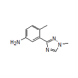 4-Methyl-3-(1-methyl-1H-1,2,4-triazol-3-yl)aniline