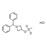 1-Benzhydryl-3-azetidinyl Methanesulfonate Hydrochloride