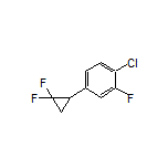 1-Chloro-4-(2,2-difluorocyclopropyl)-2-fluorobenzene