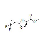 Methyl 2-(2,2-Difluorocyclopropyl)oxazole-4-carboxylate