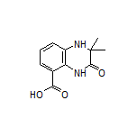 2,2-Dimethyl-3-oxo-1,2,3,4-tetrahydroquinoxaline-5-carboxylic Acid