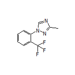 3-Methyl-1-[2-(trifluoromethyl)phenyl]-1H-1,2,4-triazole