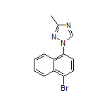 1-(4-Bromo-1-naphthyl)-3-methyl-1H-1,2,4-triazole