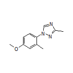 1-(4-Methoxy-2-methylphenyl)-3-methyl-1H-1,2,4-triazole