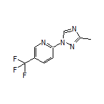 2-(3-Methyl-1H-1,2,4-triazol-1-yl)-5-(trifluoromethyl)pyridine