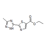 Ethyl 2-(3-Methyl-1H-1,2,4-triazol-5-yl)thiazole-5-carboxylate