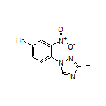 1-(4-Bromo-2-nitrophenyl)-3-methyl-1H-1,2,4-triazole