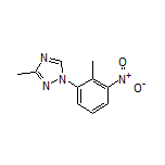 3-Methyl-1-(2-methyl-3-nitrophenyl)-1H-1,2,4-triazole