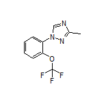 3-Methyl-1-[2-(trifluoromethoxy)phenyl]-1H-1,2,4-triazole