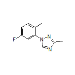 1-(5-Fluoro-2-methylphenyl)-3-methyl-1H-1,2,4-triazole