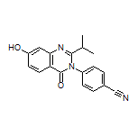 4-(7-Hydroxy-2-isopropyl-4-oxoquinazolin-3(4H)-yl)benzonitrile