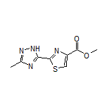 Methyl 2-(3-Methyl-1H-1,2,4-triazol-5-yl)thiazole-4-carboxylate