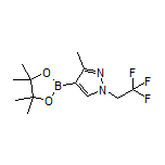 3-Methyl-1-(2,2,2-trifluoroethyl)-pyrazole-4-boronic Acid Pinacol Ester