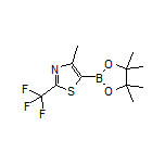 4-Methyl-2-(trifluoromethyl)thiazole-5-boronic Acid Pinacol Ester