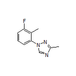 1-(3-Fluoro-2-methylphenyl)-3-methyl-1H-1,2,4-triazole