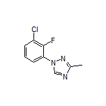 1-(3-Chloro-2-fluorophenyl)-3-methyl-1H-1,2,4-triazole