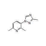 2,6-Dimethyl-3-(3-methyl-1H-1,2,4-triazol-1-yl)pyridine