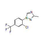 1-[2-Chloro-4-(trifluoromethyl)phenyl]-3-methyl-1H-1,2,4-triazole