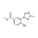 Methyl 4-Bromo-3-(3-methyl-1H-1,2,4-triazol-1-yl)benzoate