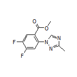 Methyl 4,5-Difluoro-2-(3-methyl-1H-1,2,4-triazol-1-yl)benzoate