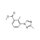 Methyl 2-Methyl-3-(3-methyl-1H-1,2,4-triazol-1-yl)benzoate