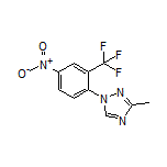 3-Methyl-1-[4-nitro-2-(trifluoromethyl)phenyl]-1H-1,2,4-triazole