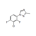 1-(3-Chloro-2,4-difluorophenyl)-3-methyl-1H-1,2,4-triazole