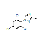 1-(4-Bromo-2,6-dichlorophenyl)-3-methyl-1H-1,2,4-triazole