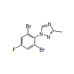 1-(2,6-Dibromo-4-fluorophenyl)-3-methyl-1H-1,2,4-triazole