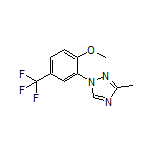 1-[2-Methoxy-5-(trifluoromethyl)phenyl]-3-methyl-1H-1,2,4-triazole