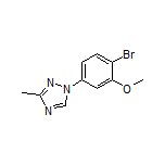 1-(4-Bromo-3-methoxyphenyl)-3-methyl-1H-1,2,4-triazole