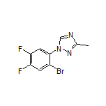 1-(2-Bromo-4,5-difluorophenyl)-3-methyl-1H-1,2,4-triazole