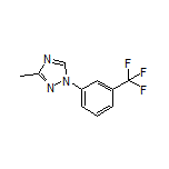 3-Methyl-1-[3-(trifluoromethyl)phenyl]-1H-1,2,4-triazole