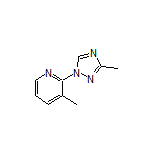 3-Methyl-2-(3-methyl-1H-1,2,4-triazol-1-yl)pyridine