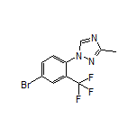 1-[4-Bromo-2-(trifluoromethyl)phenyl]-3-methyl-1H-1,2,4-triazole