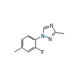 1-(2-Fluoro-4-methylphenyl)-3-methyl-1H-1,2,4-triazole