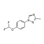 1-[4-(Difluoromethoxy)phenyl]-3-methyl-1H-1,2,4-triazole