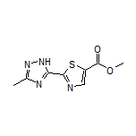 Methyl 2-(3-Methyl-1H-1,2,4-triazol-5-yl)thiazole-5-carboxylate