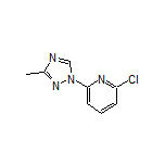 2-Chloro-6-(3-methyl-1H-1,2,4-triazol-1-yl)pyridine