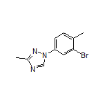 1-(3-Bromo-4-methylphenyl)-3-methyl-1H-1,2,4-triazole