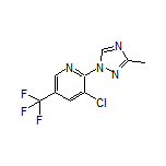 3-Chloro-2-(3-methyl-1H-1,2,4-triazol-1-yl)-5-(trifluoromethyl)pyridine