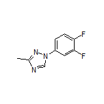 1-(3,4-Difluorophenyl)-3-methyl-1H-1,2,4-triazole1-(3,4-Difluorophenyl)-3-methyl-1H-1,2,4-triazole